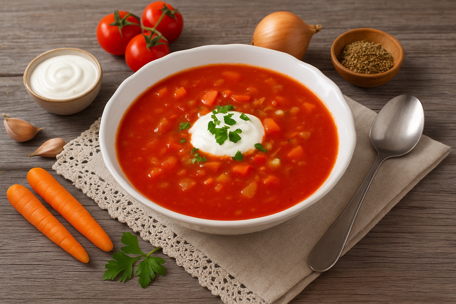 Томатный суп