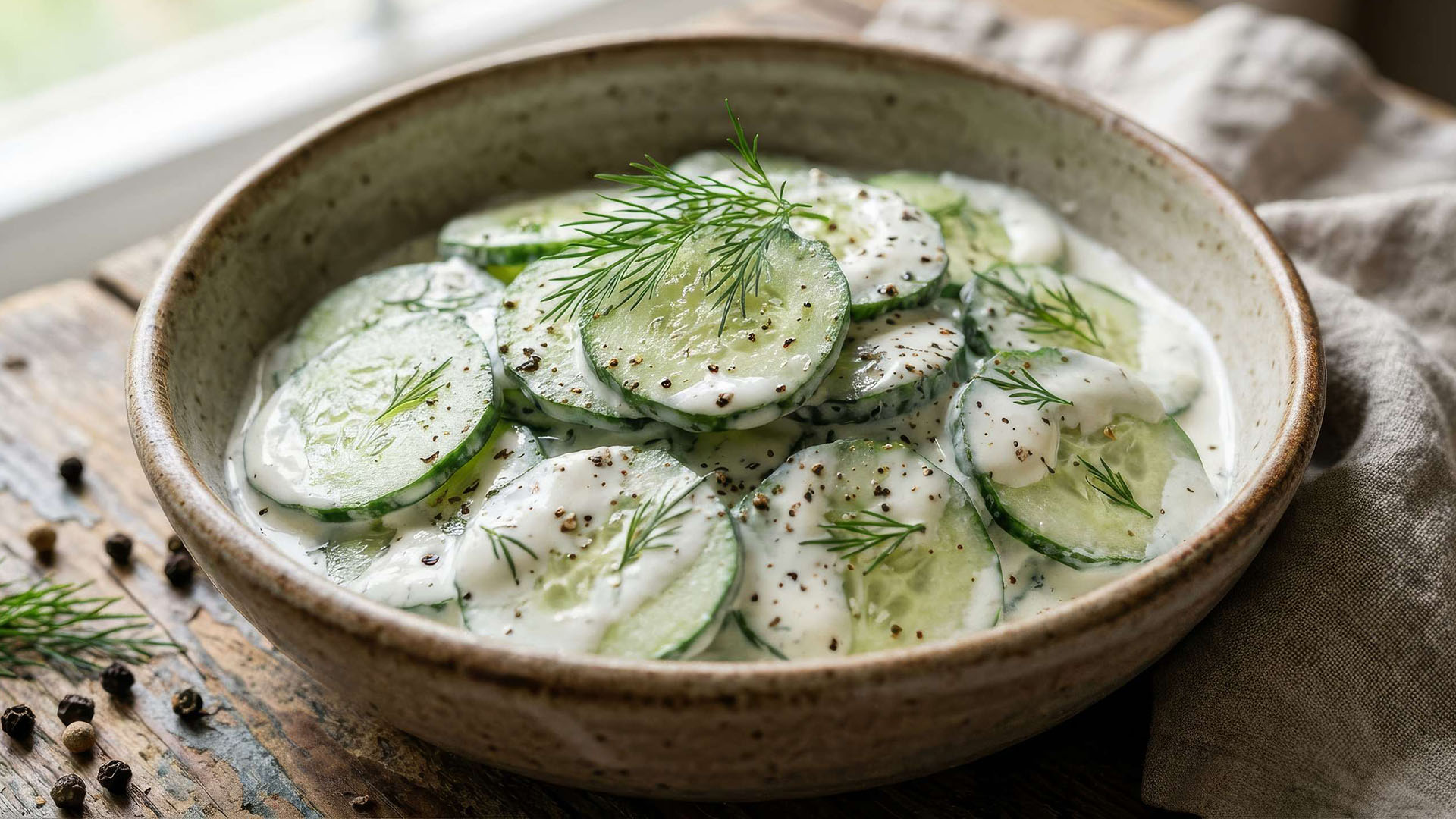 Салат из огурцов Мизерия