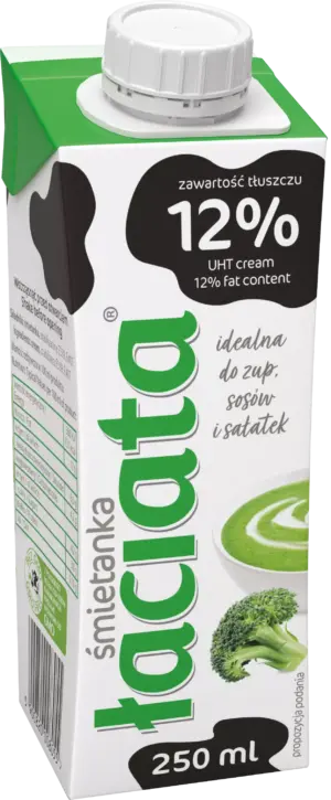 Сливки Łaciata UHT 12%